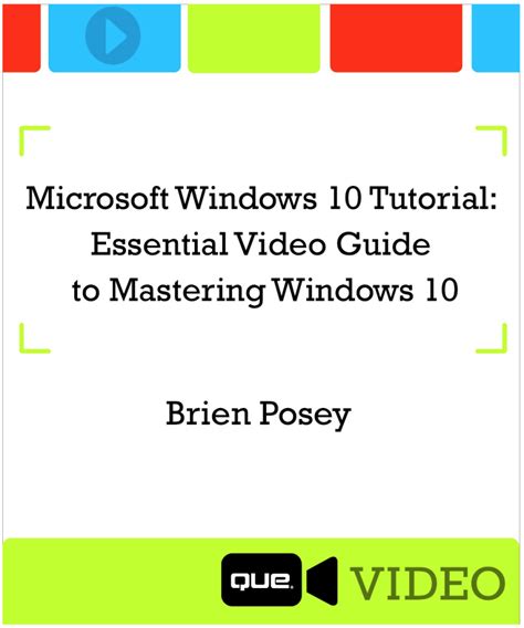 free microsoft windows 10 tutorials.